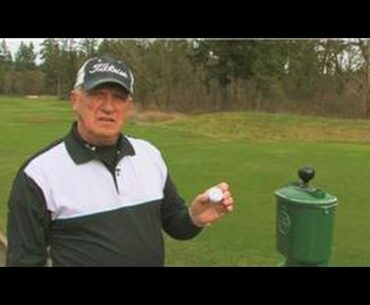 Golf Tips With Conan Elliot : How to Clean Golf Balls