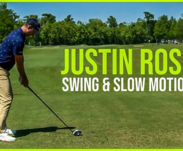 Justin Rose Swing Highlights & Slow Motion