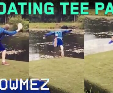 How is this FLOATING tee pad real?! | Disc Golf FAILS | SHOWMEZ | E5 | Disc Golf Jomez