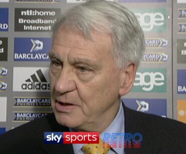 "Yeah I'm angry" - Sir Bobby Robson isn't happy with Laurent Robert's sending off against Arsenal