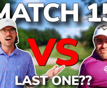 The FINAL Wesley Vs George Match??? PGA Tour Pro vs Pro. | Bryan Bros Golf