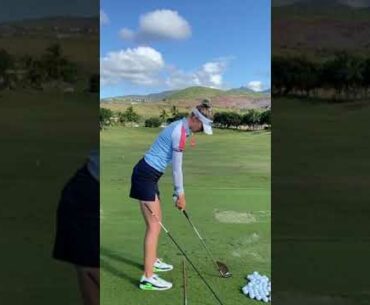 Nelly Korda | Golf shorts | Golf Swing