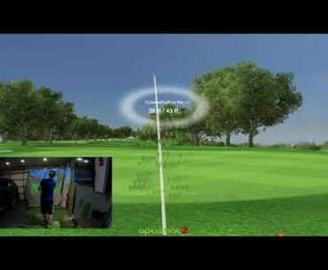 Torrey Pines White Course Optishot 2 Simulation Golf +1