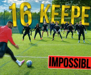 SHOOTING AGAINST 16 KEEPERS | IMPOSSIBLE CHALLENGE | Billy Wingrove & Jeremy Lynch