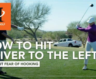 Malaska Golf // How to Hit Your Driver to the Left Without Fear of Hooking