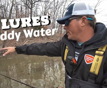 Best 4 Lures in MUDDY Water you need to know!