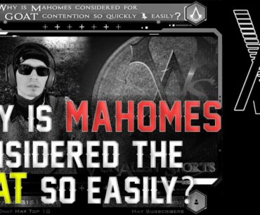 Why is Mahomes in GOAT contention so quickly & if dual threat NFL QBs are bad | VAS Live Clips