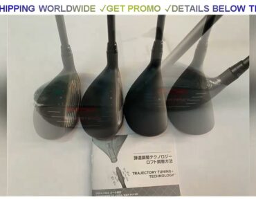 [Promo] $180 Golf Clubs 1x 425 Max Fairway Wood + 1x 425 Hybrid 425 Golf Clubs R/S/SR Flex Graphite