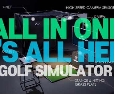[EXPERT] THE ONLY ALL-IN-ONE GOLF SIMULATOR  THAT HAS READY FOR ALL,  X-GOLF CUBE | GOLF SIMULATOR