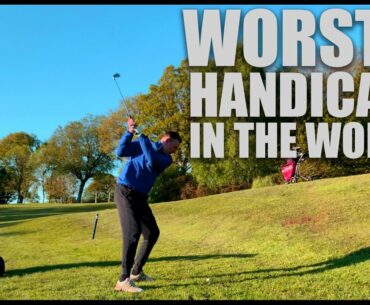 3 Hole match play VS The worst 7 handicap in the WORLD!