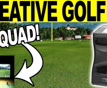 Creative Golf 3D - FIRST LOOK & REVIEW using Foresight Sports GCQUAD