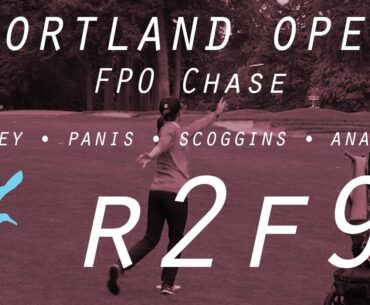 2021 PORTLAND OPEN | R2F9 FPO CHASE CARD | Carey, Panis, Scoggins, Ananda