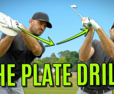 THE PLATE DRILL | Learn To Use Your Wrists Correctly In The Golf Swing