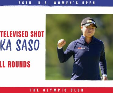 Yuka Saso, 2021 U.S. Women's Open: Every Televised Shot