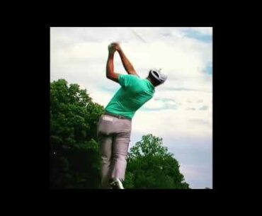 Collin Morikawa super slow motion golf swing motivation! #golf #bestgolf #subforgolf #alloverthegolf