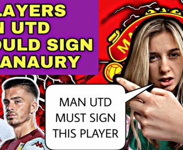 5 Players Manchester United Should Sign In Janaury 2021