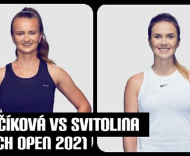 Barbora Krejcikova vs Elina Svitolina | French Open 2021
