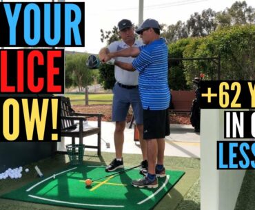 Fix Your Slice NOW!  Add up to 62 Yards to Your Drives!