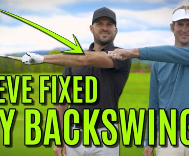 STEVE FIXED MY BACKSWING | Don't Make These Mistakes!!!