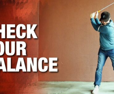 Find Balance In Your Golf Swing