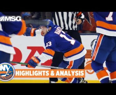 Mat Barzal Gets Game Winning Goal As Isles Tie Up Series With Bruins | New York Islanders