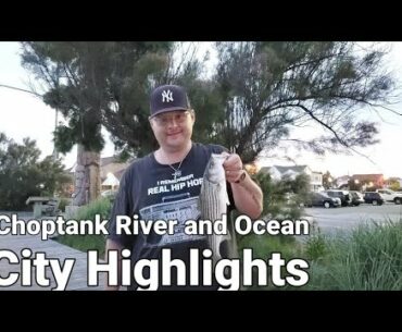 Fishing on the Choptank River  Ocean city (Sh*t show) highlights #oceancity #choptankriver #fishing