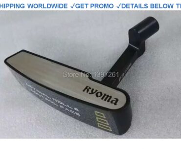 PROMO New Golf head TourOK   Ryo  ma Golf putter head black colors putter clubs  with headcover  Fr