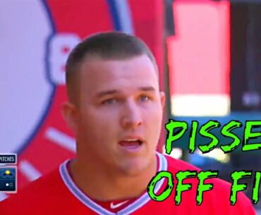 Mike Trout getting Pissed Off