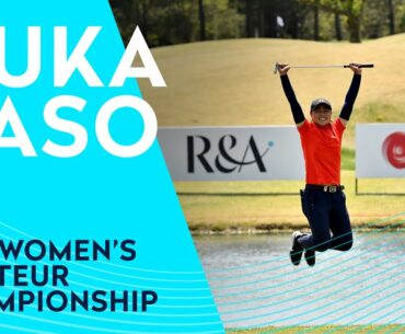 Yuka Saso at the 2018 Women's Amateur Championship