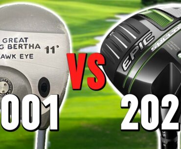 Old vs New Golf Clubs | Callaway Drivers Test