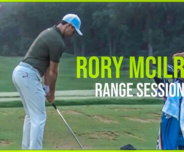 Rory Mcilroy on the Range in 2018