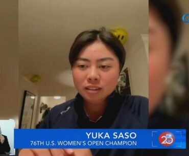 Filipino-Japanese golfer na si Yuka Saso, wagi sa 2021 U.S. Women's Open | Saksi