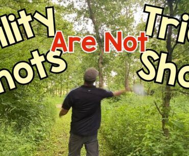 How To Throw Disc Golf Utility Shot Series