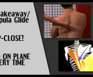 TG Takeaway/Scapula Glide UP CLOSE! Club ON PLANE EVERY TIME
