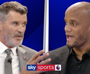 Roy Keane & Vincent Kompany disagree on whether the Premier League title race is over | Super Sunday
