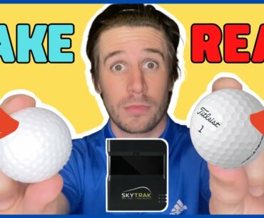 Do Almost Golf Balls Work with SkyTrak Golf Simulator? (ALMOST Golf Ball vs. Titleist Pro V1)