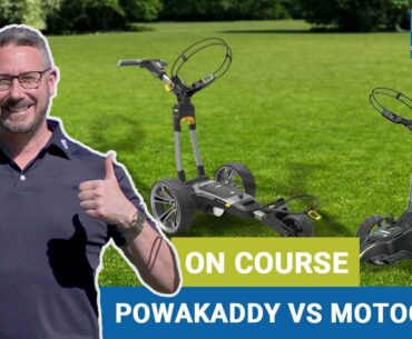 PowaKaddy CT6 GPS vs Motocaddy M3 GPS | Golf Trolley Comparison | Golf Gear Direct