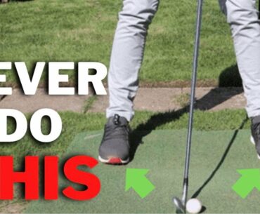 How Your Feet Postion at Set Up Will MAKE OR BREAK Your ROTATION In The Golf Swing