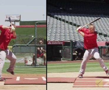 Mike Trout Explains His Swing Sport Science Baseball