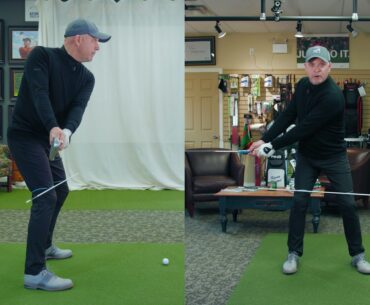 Here Is How Your Knees Should Work in Your Backswing