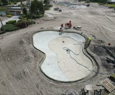 2021 Sailfish Point Golf Club Renovation Building a Bunker