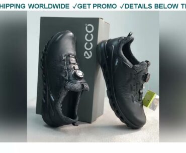 [Promo] $66.27 Men Golf Shoes Genuine Leather Golf Training Sneakers Mens Brand Sport Trainers for