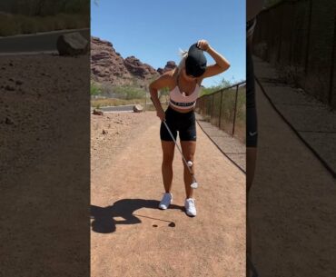 Hailey Rae Ostrom | Golf shorts | Golf Swing