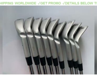 [Sale] $195 BIRDIEMaKe Golf Clubs 410 Irons 410 Golf Iron Set 4 9SUW R/S/SR Flex Shaft With Head Co