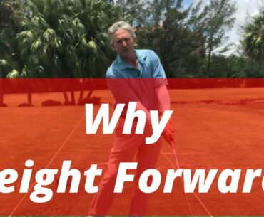 Why Weight Forward in the Golf Swing! The Stack and Tilt System Key to Success! PGA Pro Jess Frank