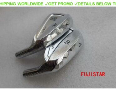 PROMO FUJISTAR GOLF Itobori MG forged carbon steel golf iron heads #4 #P (7pcs ) Silver and copper