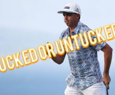 Rickie Fowler thoughts! Untucked or Tucked in?...That is the question!