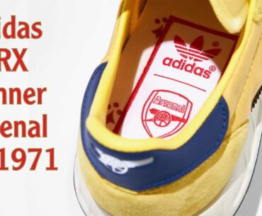 adidas TRX Runner Arsenal FC 1971 Shoes Limited Edition Exclusive Look & Price