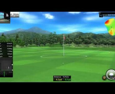 PGM BRAVO Golf Simulator   How to putt and stance