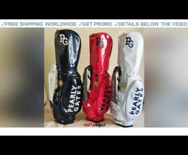 DISCOUNT New Men Golf Bag High Quality PU 5 Slot Golf Standard Bag in Choice 9.5 Inch Clubs Golf Ca